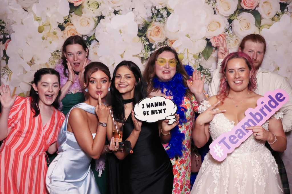 Nairn wedding photo booth